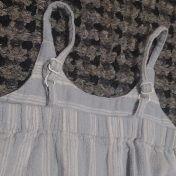 Chic Striped White Kids Romper - Picture 8 of 8